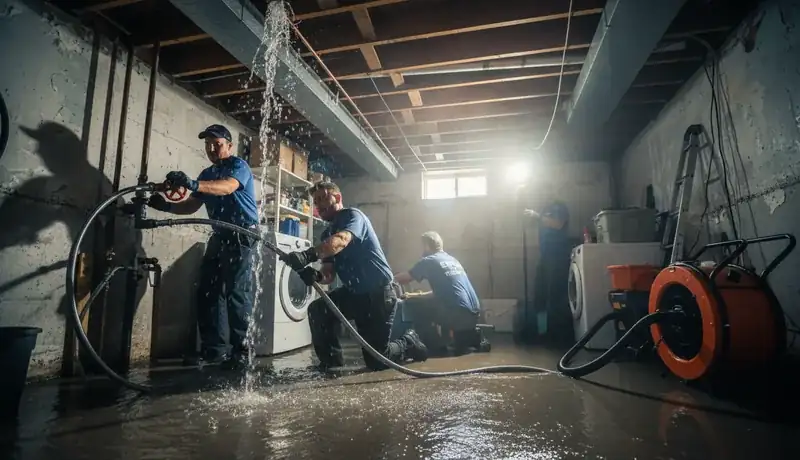 Expert Plumbing Pro - emergency-burst-pipe-repair-in-an-applewood-grove-basement